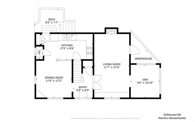 50 Brewster Road, Newton, MA 02461