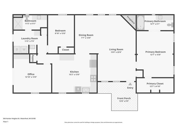 504 Harbor Heights Drive, Waterford, WI 53185