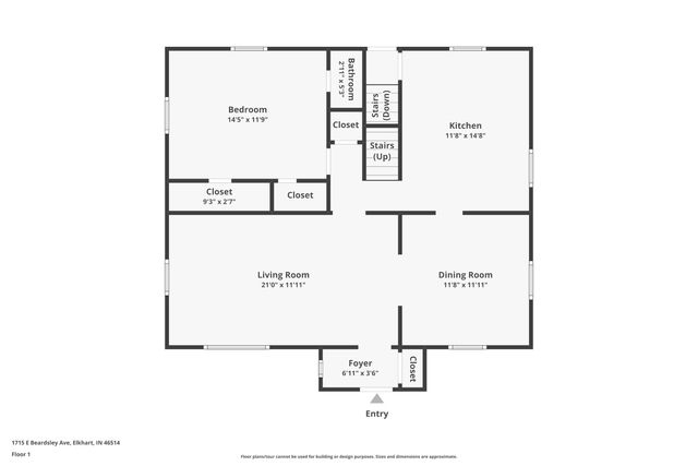 1715 E Beardsley Avenue, Elkhart, IN 46514