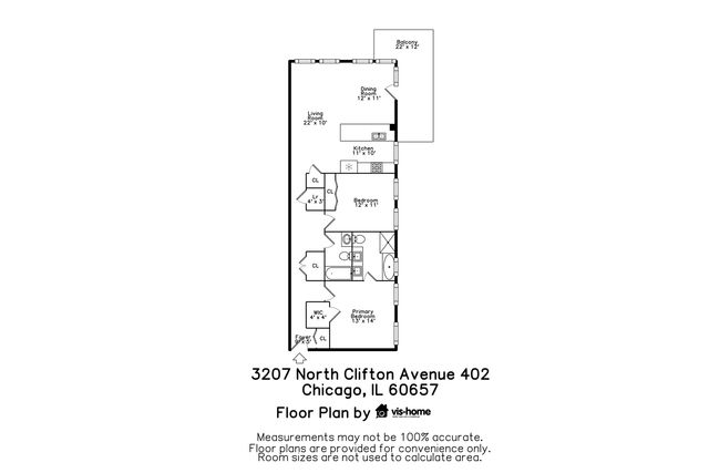 3207 N Clifton Avenue 402, Chicago, IL 60657