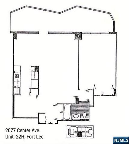 2077 Center Avenue 22H, Fort Lee, NJ 07024