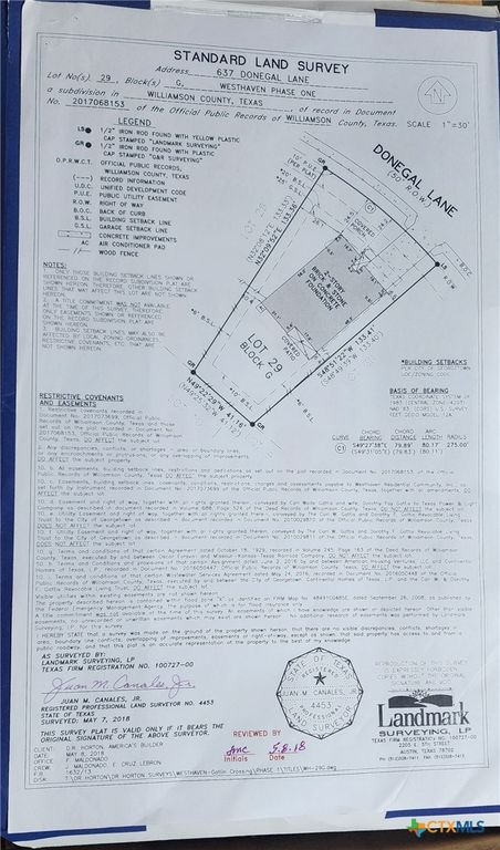 Image 33 of property listing at 637 Donegal Lane, Georgetown, TX 78626