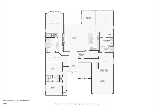 1606 Noble Way Court, League City, TX 77573