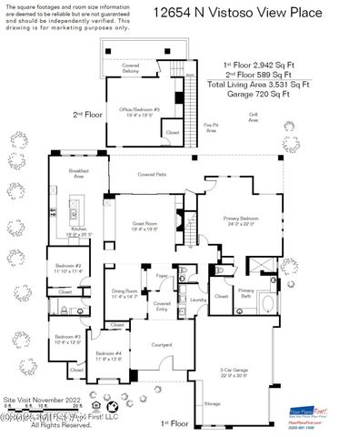 12654 N Vistoso View Place, Oro Valley, AZ 85755