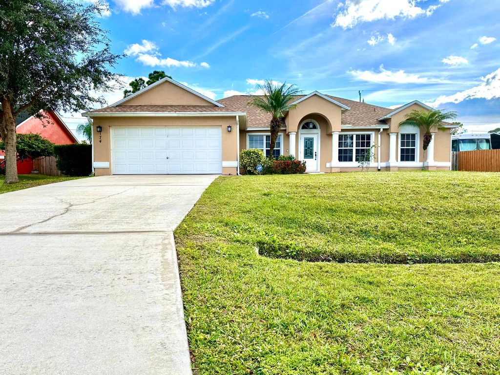 174 SW Sea Lion Road, Port St. Lucie, Port St Lucie, FL 34953