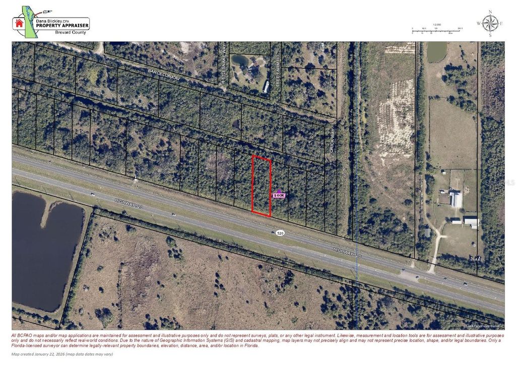 Image 3 of property listing at 0 STATE ROUTE 520, Cocoa, FL 32926
