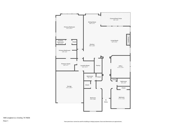 1005 Longbow Lane, Crowley, TX 76036