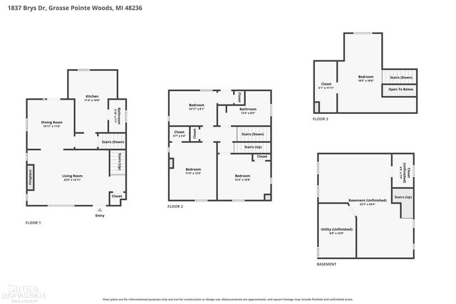 1837 Brys Drive, Grosse Pointe Woods, MI 48236