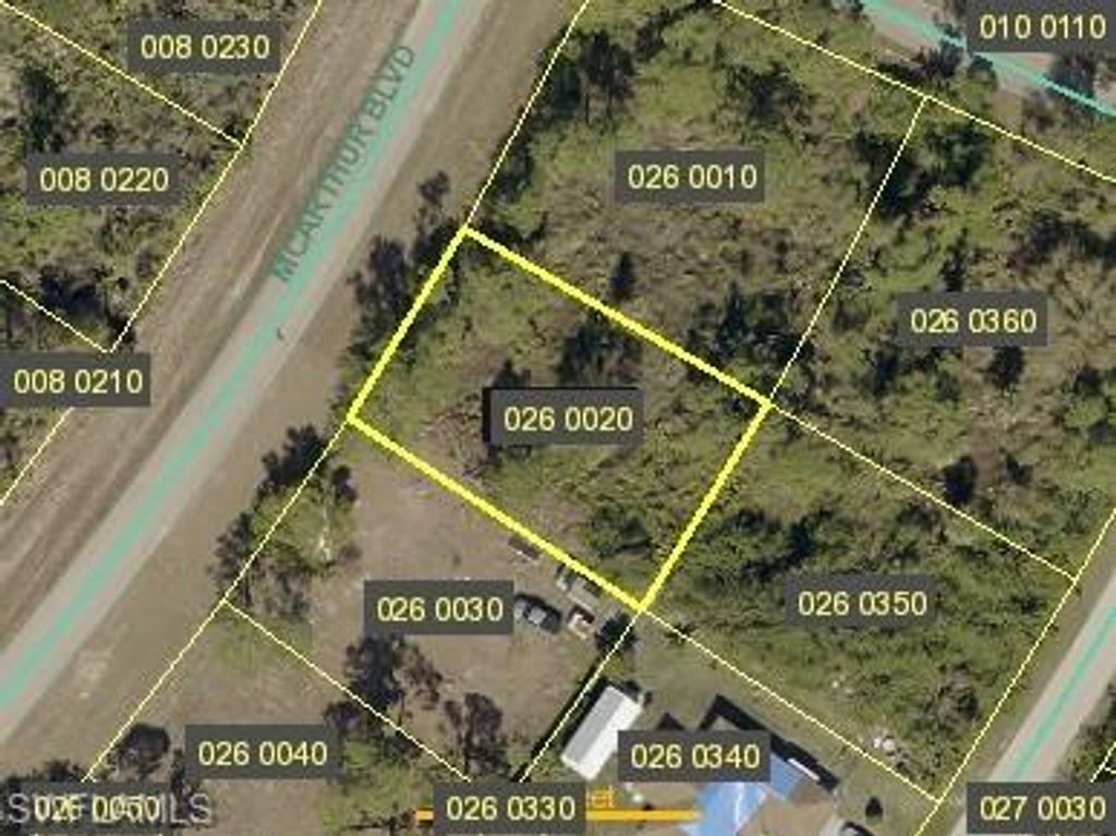 327 McArthur BLVD, LEHIGH ACRES, FL 33974 — exterior