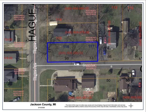 VL Hague Avenue, Jackson, MI 49203