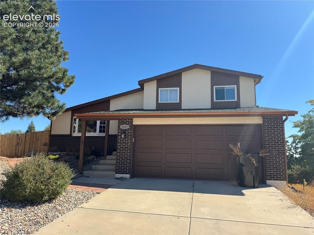 3845 Inspiration Drive, Colorado Springs, CO 80917 — exterior
