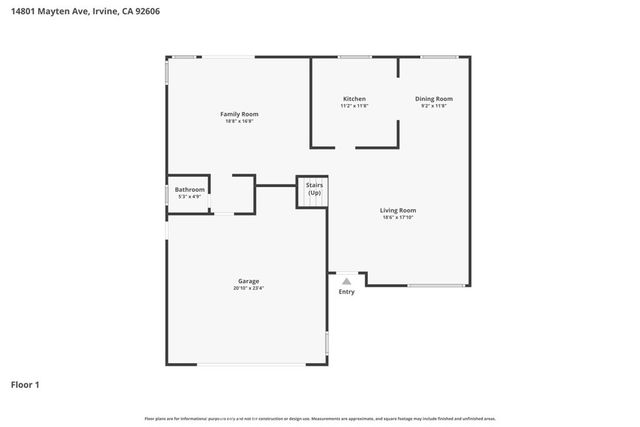 14801 Mayten Avenue, Irvine, CA 92606