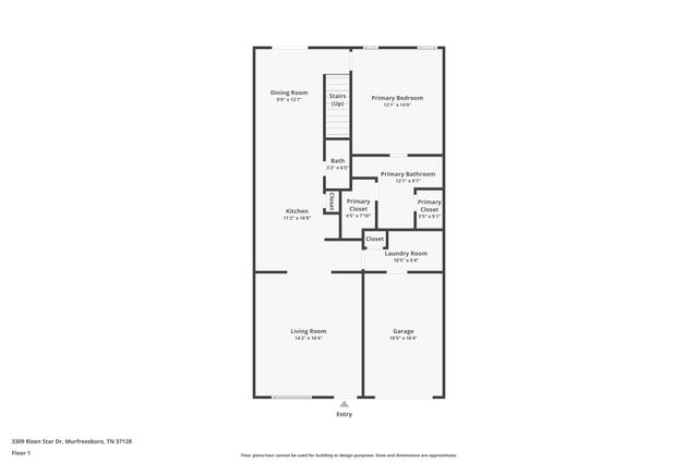 3309 Risen Star Dr, Murfreesboro, TN 37128