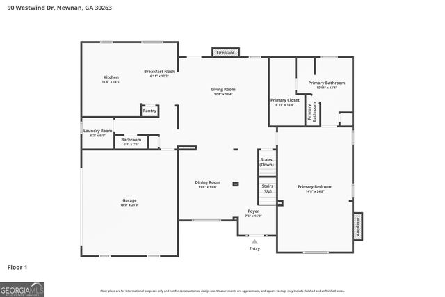 90 Westwind Drive, Newnan, GA 30263