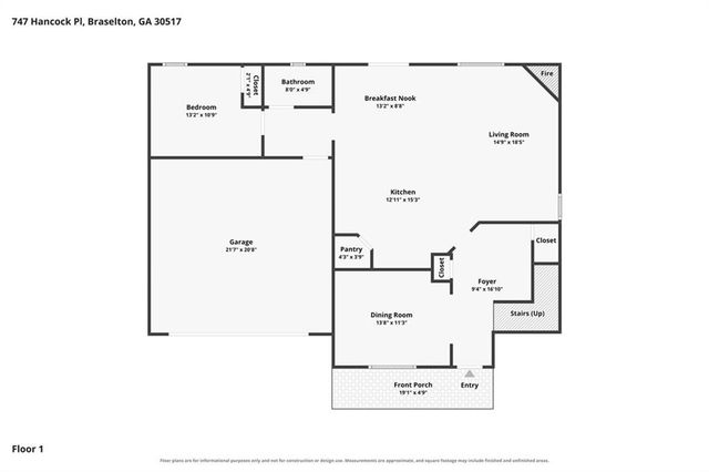 747 Hancock Place, Braselton, GA 30517