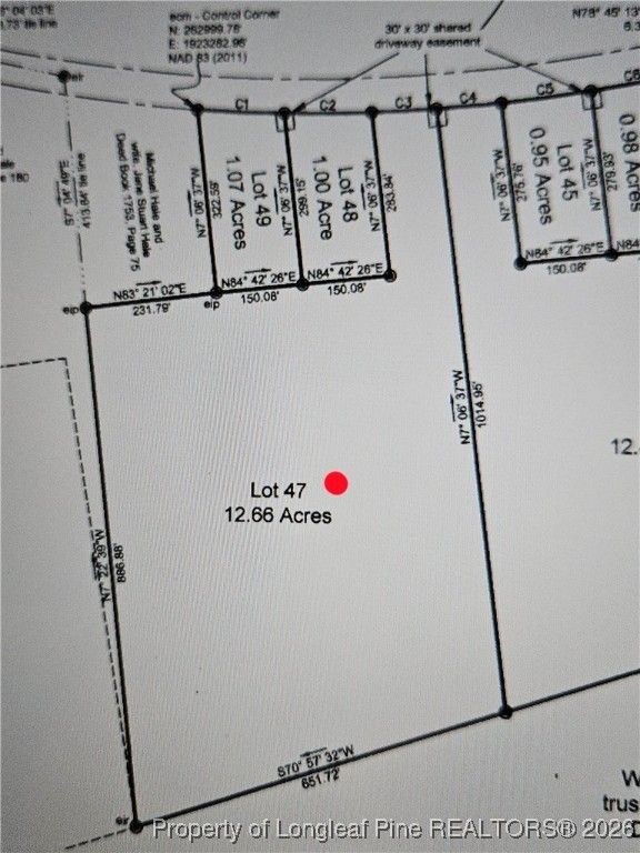 Lot 47 Stuarts Mill Road, Fairmont, NC 28340
