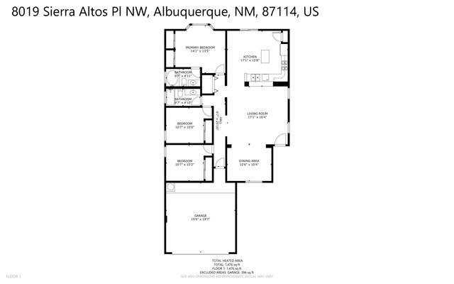 8019 Sierra Altos Place NW, Albuquerque, NM 87114