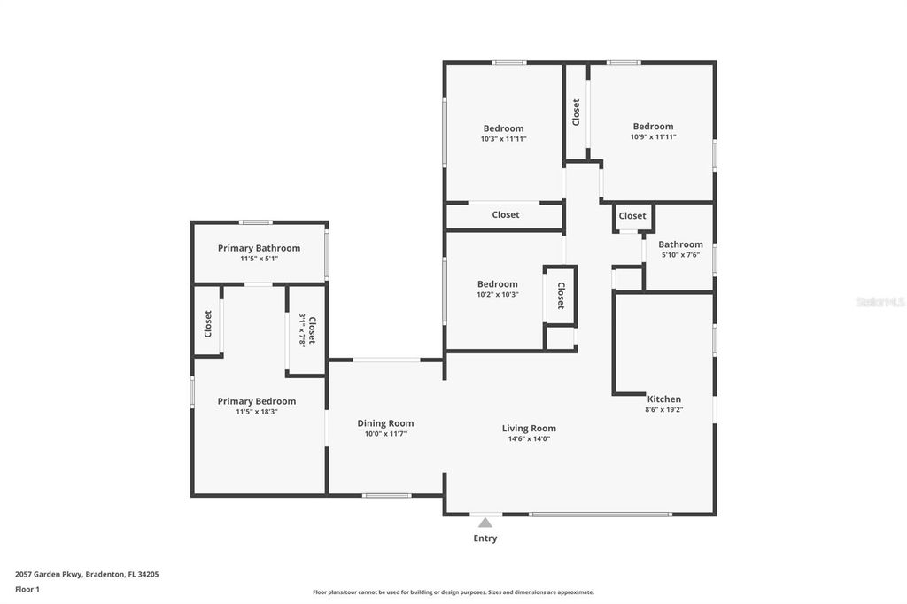 Image 48 of property listing at 2057 GARDEN PARKWAY, Bradenton, FL 34205