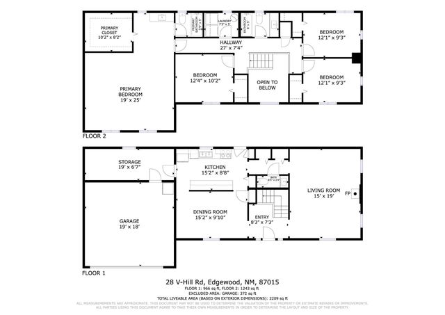 28 V Hill Road, Edgewood, NM 87015