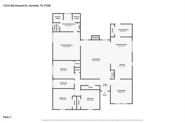11215 Birchwood Drive, Humble, TX 77338