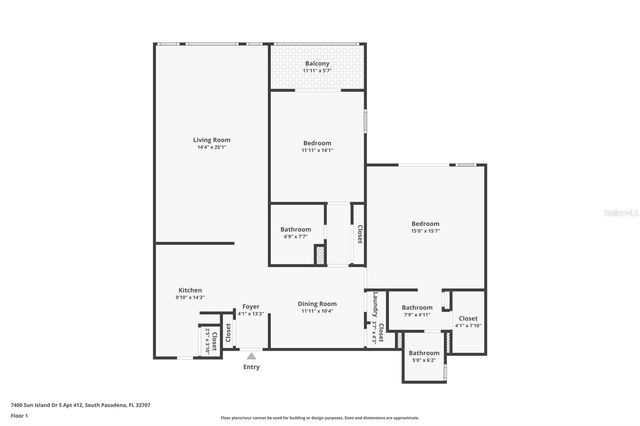 7400 SUN ISLAND DRIVE S 412, South Pasadena, FL 33707