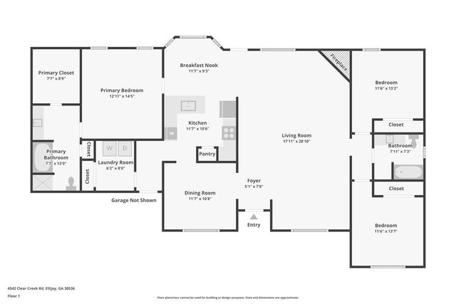4542 Clear Creek, Ellijay, GA 30536