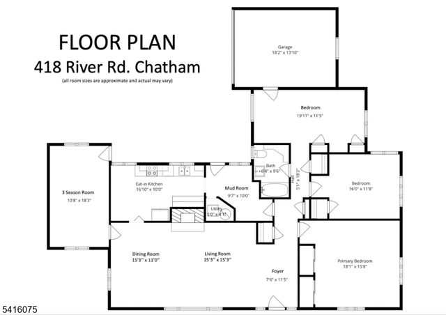 418 River Rd, Chatham Twp., NJ 07928