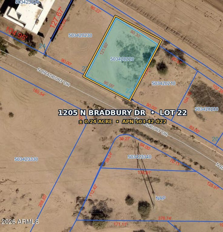1205 N BRADBURY Drive 22, Casa Grande, AZ 85193 — exterior