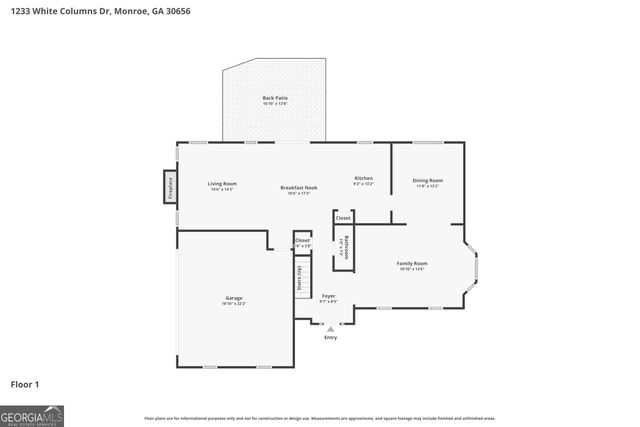 1233 White Columns Drive, Monroe, GA 30656