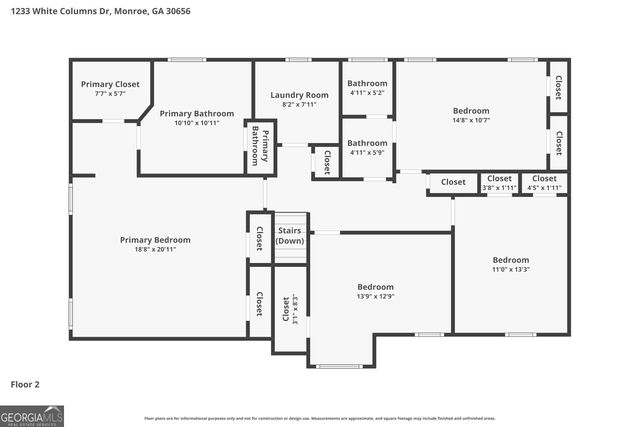 1233 White Columns Drive, Monroe, GA 30656