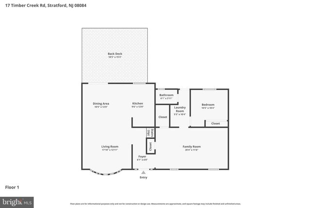 17 TIMBER CREEK RD, Stratford, NJ 08084