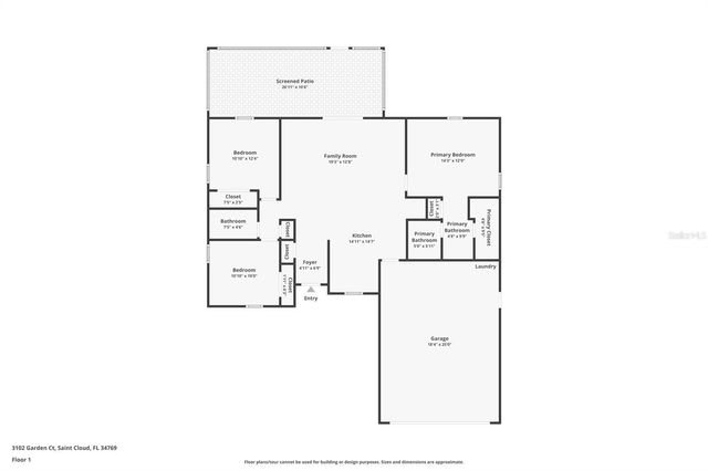 3102 GARDEN COURT, St Cloud, FL 34769