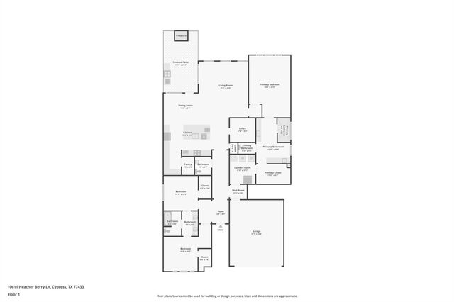 10611 Heather Berry Lane, Cypress, TX 77433