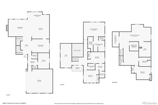 26591 E Calhoun Place, Aurora, CO 80016