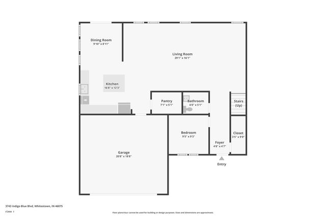 3743 Indigo Blue Boulevard, Whitestown, IN 46075