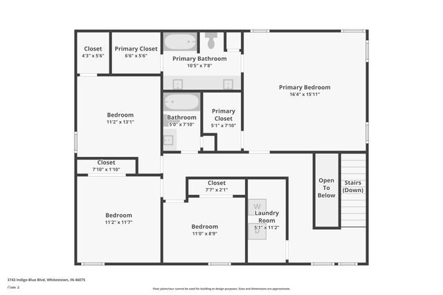 3743 Indigo Blue Boulevard, Whitestown, IN 46075