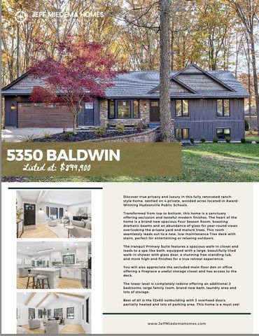 5350 Baldwin Street, Blendon Twp, MI 49426