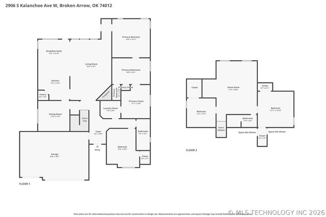 2906 S Kalanchoe Avenue, Broken Arrow, OK 74012