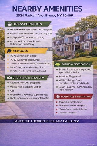 2524 Radcliff Avenue, Bronx, NY 10469