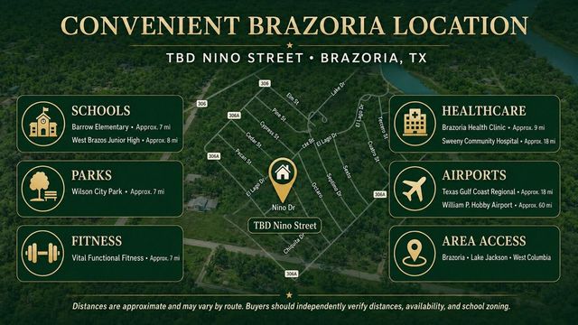 TBD Nino Street, Brazoria, TX 77422