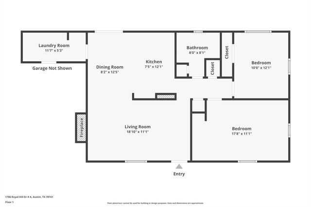1706 Royal Hill DR A, Austin, TX 78741