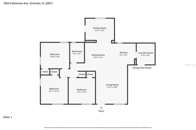 1902 PATTERSON AVENUE, Orlando, FL 32811