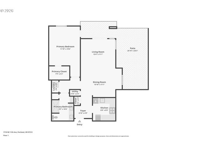 1718 Ne 11TH Ave 204, Portland, OR 97212