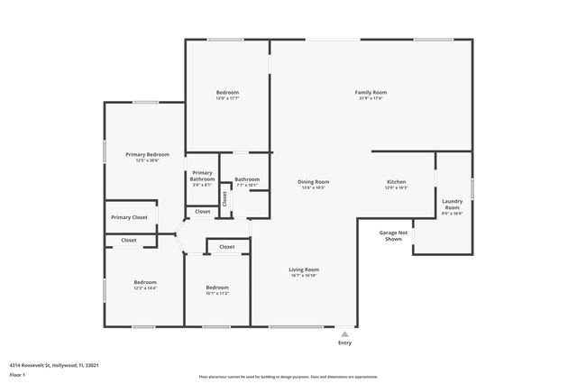 4314 Roosevelt St, Hollywood, FL 33021