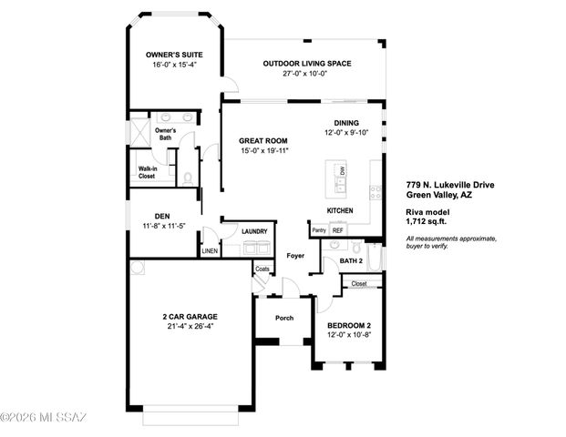 779 N Lukeville Drive, Green Valley, AZ 85614