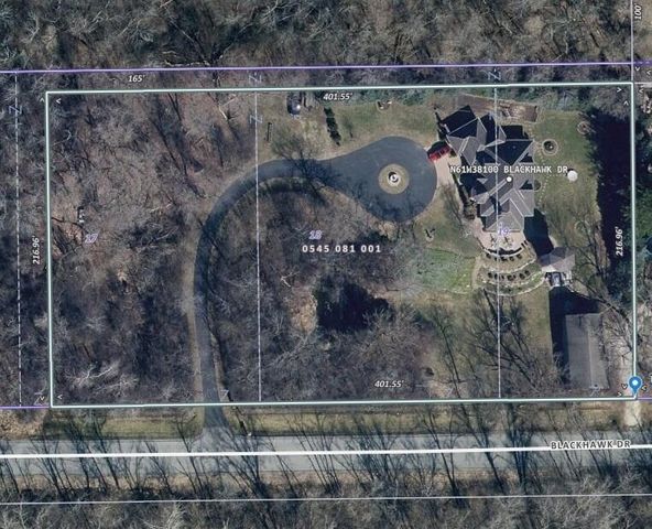 N61W38100 Blackhawk DRIVE, Oconomowoc, WI 53066