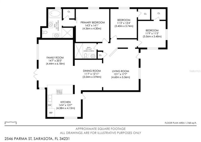 2546 PARMA STREET, Sarasota, FL 34231