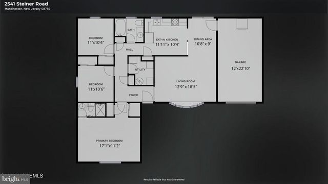 2541 STEINER RD, Manchester Township, NJ 08759