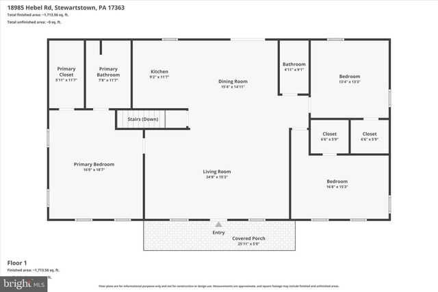 18985 HEBEL RD, Stewartstown, PA 17363
