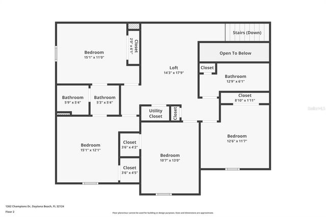 1262 CHAMPIONS DRIVE, Daytona Beach, FL 32124